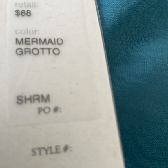 NWT TEAL SLEEVELESS TOP - Picture 6 of 6